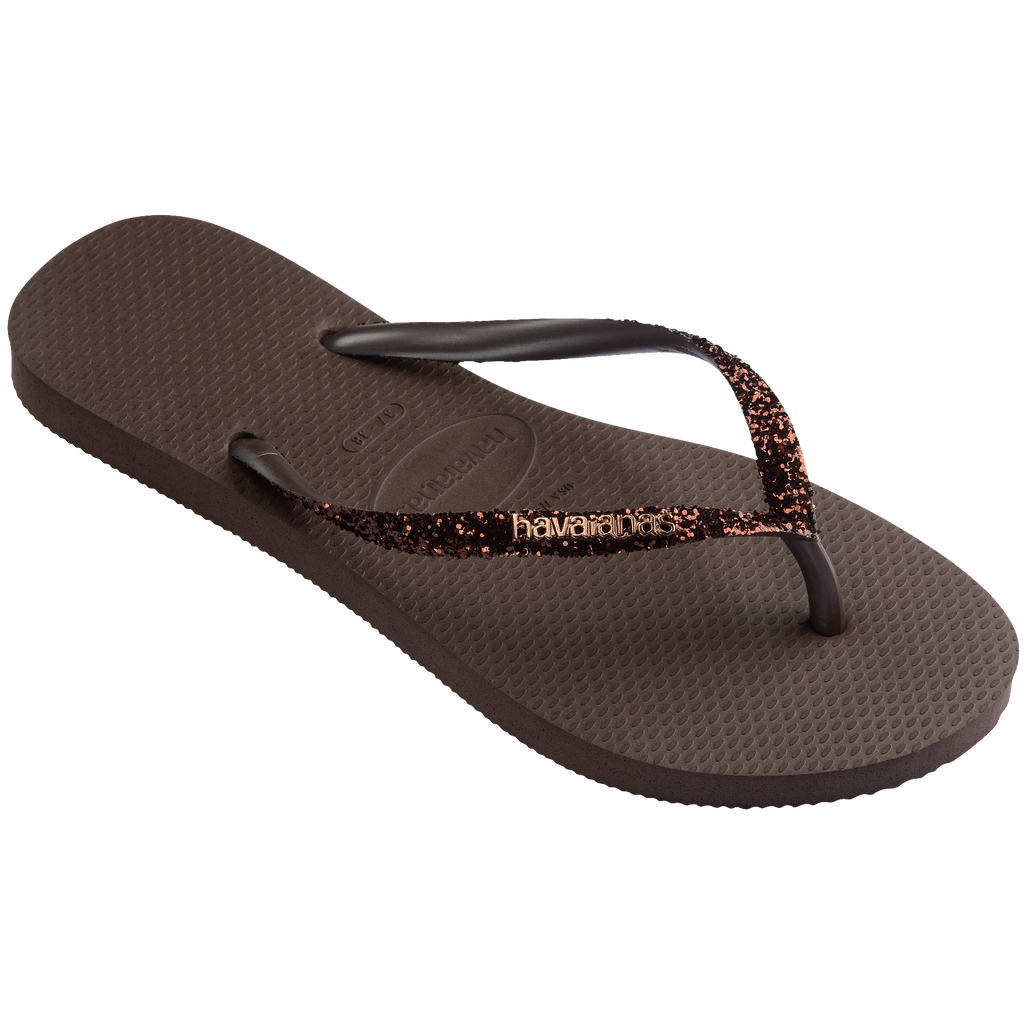 Women's Slim Glitter II - DARK BROWN